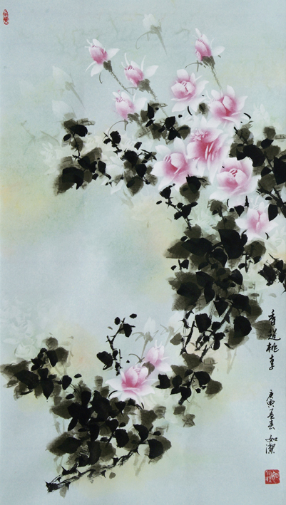 香超桃李50X87